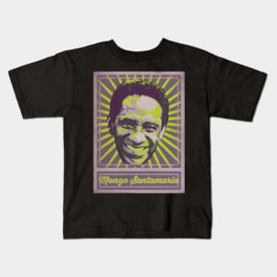 Mongo Santamaría Poster Kids T-Shirt